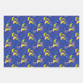 フォーエバーバットマンこうもり信号パターン ラッピングペーパーシート (正面2)