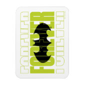 フォーエバーバットマンタイポグラフィシンボルグラフィック マグネット (縦)