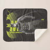 フォーエバーバットマンパワーアップキャラクターアート シェルパブランケット (正面(横))