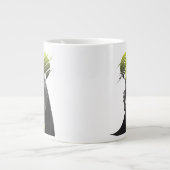 フォーエバーバットマンパワーアップキャラクターアート ジャンボコーヒーマグカップ (正面)