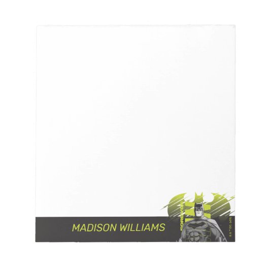 フォーエバーバットマンパワーアップキャラクターアート ノートパッド (正面)