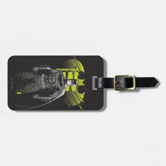 フォーエバーバットマンパワーアップキャラクターアート ラゲッジタグ (正面横)
