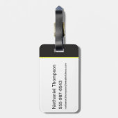 フォーエバーバットマンパワーアップキャラクターアート ラゲッジタグ (裏面縦)