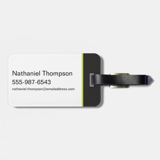 フォーエバーバットマンパワーアップキャラクターアート ラゲッジタグ (裏面横)