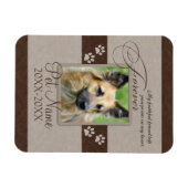 フォーエバーパーラディペット悔やみや弔慰 マグネット (横)