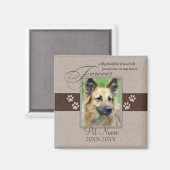 フォーエバーパーラディペット悔やみや弔慰 マグネット (正面/裏面)