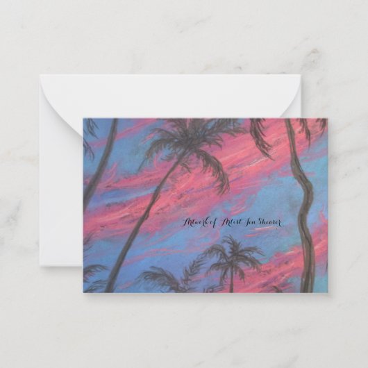 フォーエバーフラッタ ノートカード (正面)