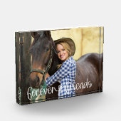 フォーエバーフレンズキュートラブハートタイポグラフィ フォトブロック (左)