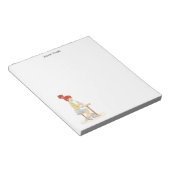 フォーエバーフレンズソーダガール ノートパッド (アングル)