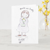 フォーエバーフレンズ カード (黄色い花)