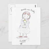 フォーエバーフレンズ ポストカード (正面/裏面)