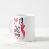 フォーエバーフレンチラブマグ コーヒーマグカップ (正面左)