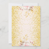 フォーエバープリンセスキャリッジプリンセス4th誕生日 招待状 (裏面)