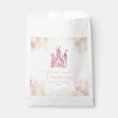 フォーエバープリンセス城4歳のパーティー フェイバーバッグ (正面)