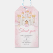 フォーエバープリンセス誕生日パーティーメッセージカード ギフトタグ (正面)