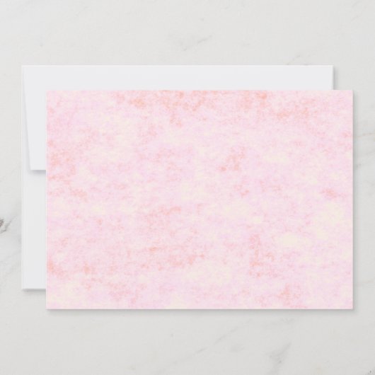 フォーエバープリンセス – ガール4th誕生日招待状 招待状 (裏面)