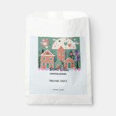 フォーエバーホームパステルハート養子縁組フォスターシャワー フェイバーバッグ (正面)