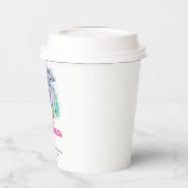 フォーエバーマジカルパステルユニコーンフォー誕生日 紙コップ (左)