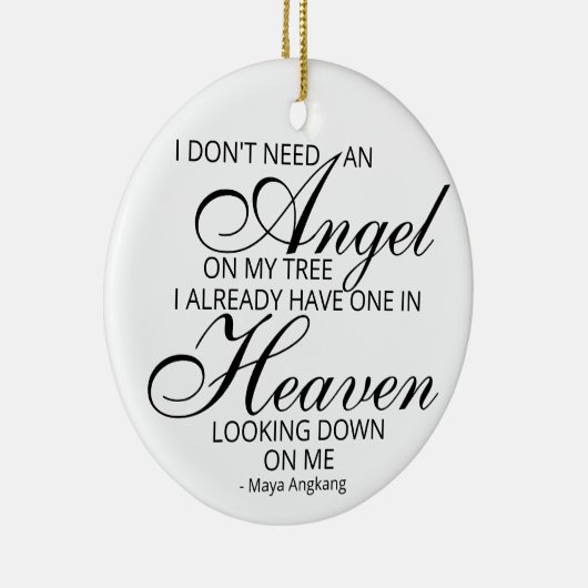 フォーエバーヤングメモリアルオーナメント セラミックオーナメント (右)