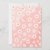 フォーエバーヤング4歳パーティーボホデイジー 招待状 (裏面)