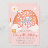 フォーエバーヤング レインボー 招待状 (正面/裏面)