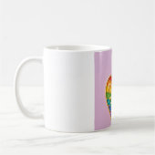 フォーエバーユアズカラフル – ラブハートチャーム コーヒーマグカップ (左)