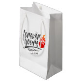 フォーエバーユアズ名前をカスタムするバレンタイン | ギフトバッグ (正面アングル)