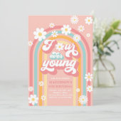 フォーエバーヨンボホデイジーレインボー4th誕生日 招待状 (スタンド正面)