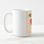 フォーエバーラブカップ コーヒーマグカップ (左)