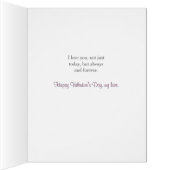 フォーエバーラブスウィートバレンタインカード (内側(右))