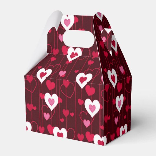 フォーエバーラブ赤いハートゲーブル フェイバーボックス (裏面サイド)