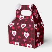 フォーエバーラブ赤いハートゲーブル フェイバーボックス (正面サイド)