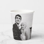 フォーエバーラブ フォト ウェディング ブランシュ 紙コップ (裏面)