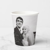 フォーエバーラブ フォト ウェディング ブランシュ 紙コップ (正面)