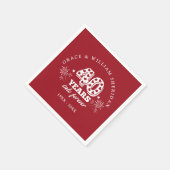 フォーエバーラブ 40周年記念 結婚式 スタンダードカクテルナプキン (角)