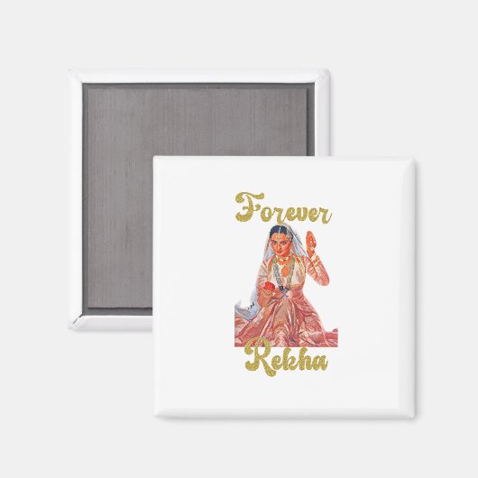 フォーエバーレイカLアイコニックボリウッドスターレイカLデシ マグネット (正面/裏面)