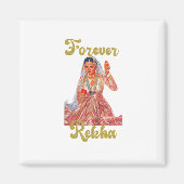 フォーエバーレイカLアイコニックボリウッドスターレイカLデシ マグネット (正面)