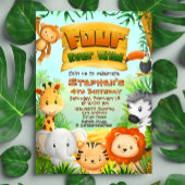 フォーエバーワイルドサファリ誕生日 招待状