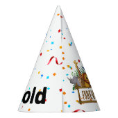 フォーエバーワイルドバースデーパーティーハット パーティーハット (裏面)