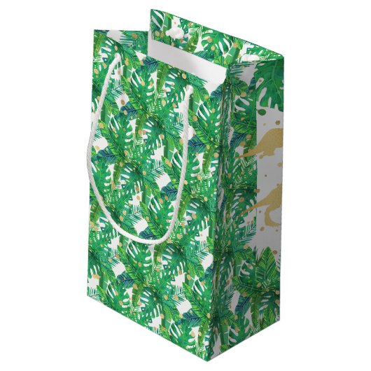 フォーエバーワイルドバードボーイズ4歳の誕生日 スモールペーパーバッグ (裏面アングル)