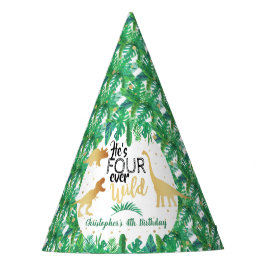 フォーエバーワイルドバードボーイズ4歳の誕生日 パーティーハット