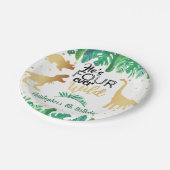 フォーエバーワイルドバードボーイズ4歳の誕生日 ペーパープレート (アングル)