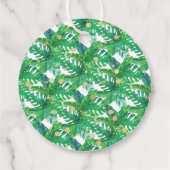 フォーエバーワイルドボーイズ4歳の誕生日メッセージカード フェイバータグ (裏面)