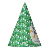 フォーエバーワイルドボーイズ4歳の誕生日 パーティーハット (左)