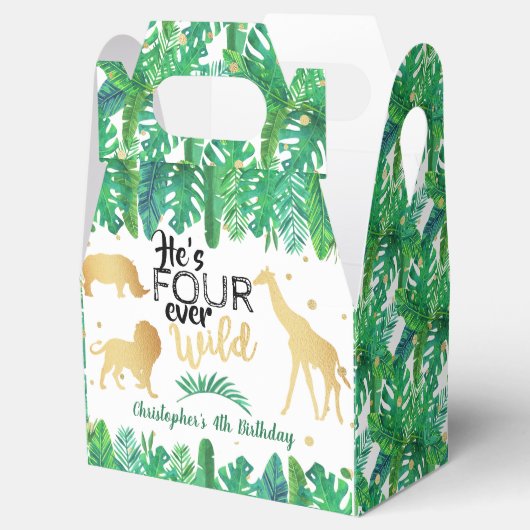 フォーエバーワイルドボーイズ4歳の誕生日 フェイバーボックス (オープン)