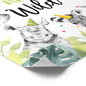 フォーエバーワイルドボーイフォー誕生日サイン ポスター (角)