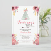 フォーエバーワイルドボーホガールズフォー誕生日 招待状 (スタンド正面)