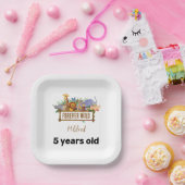 フォーエバーワイルド誕生日紙プレート ペーパープレート (パーティー)