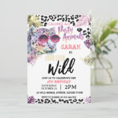 フォーエバーワイルド4th誕生日パーティの招待状 招待状 (スタンド正面)