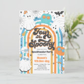 フォーエバー不気味ハロウィーングルービー幽霊誕生日 招待状 (スタンド正面)